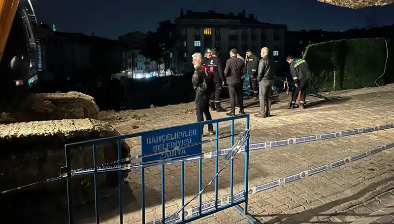 İstanbul’da İnşaat Alanında Yıkıcı Yol Çökmesi: Olayın Ayrıntıları