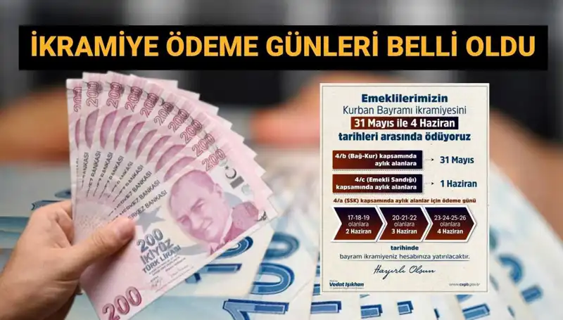 Emekli Bayram İkramiyeleri İçin Tarih Belli Oldu: 4 Bin TL Yatacak!