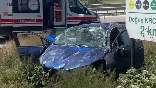 Kontrolden Çıkan Araç Takla Attı: Yerel Halk Şoka Uğradı!