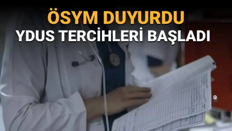 YDUS Sınavı İçin Tercih Süreci Başladı: Tıpta Yan Dal Uzmanlık Eğitiminin Kapıları Açılıyor
