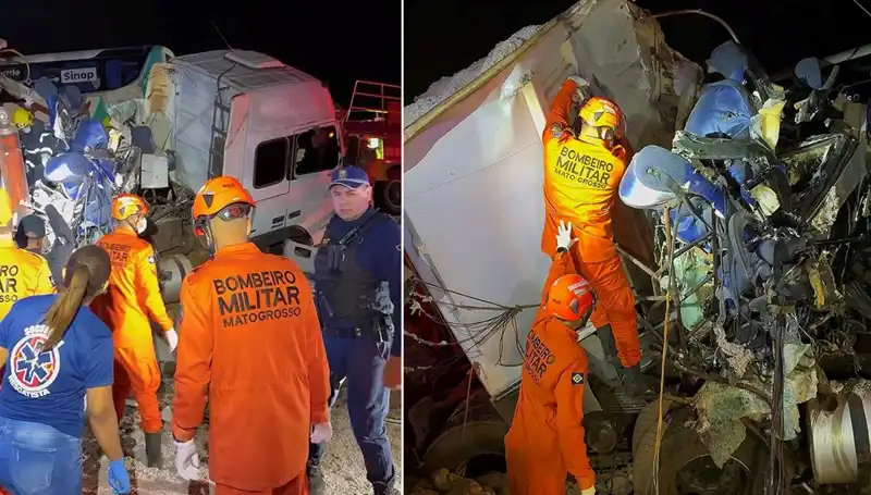 Brezilya'da Skandal Otobüs Kazası: 11 Kişi Hayatını Kaybetti, 45 Yaralı