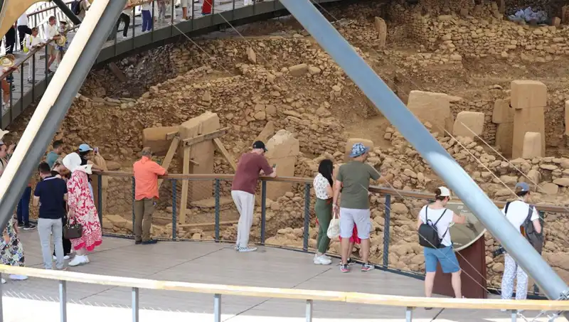 Tarihin Sıfır Noktası Göbeklitepe'de Ziyaretçi Yoğunluğu Rekora Koşuyor