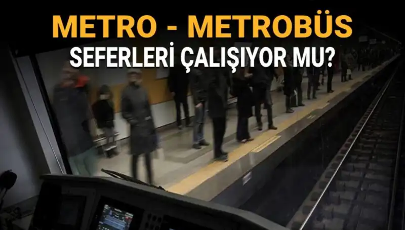 İstanbul'da Ulaşım Sorunları: Metro ve Metrobüs Çalışıyor mu, Grev Ne Zaman?