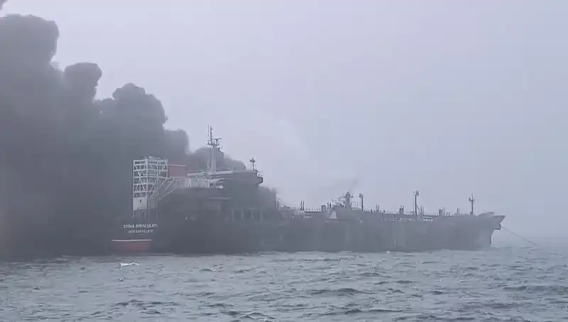 Kuzey Denizi'nde Şok Eden Kaza: Zehirli Çarpışma Sonrası Yasak Bölge