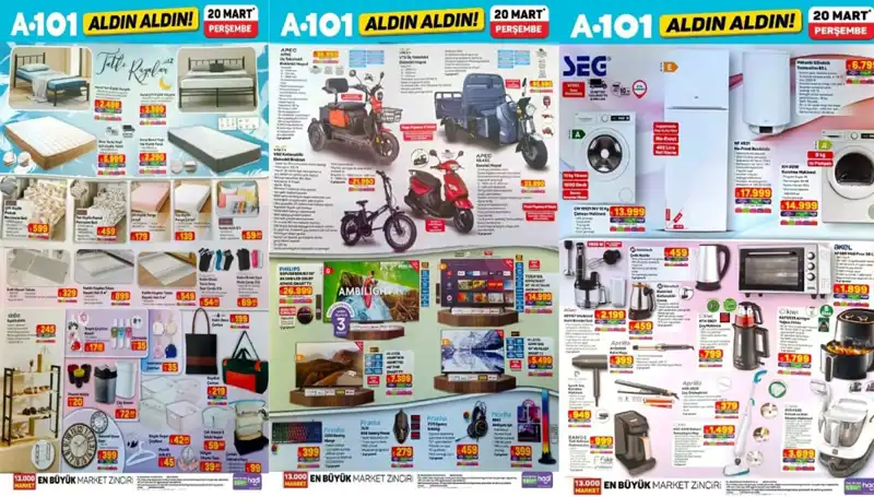 A101 Aktüel Kataloğu: Elektronik Mutfak Ürünlerinde Büyük İndirim Fırsatları