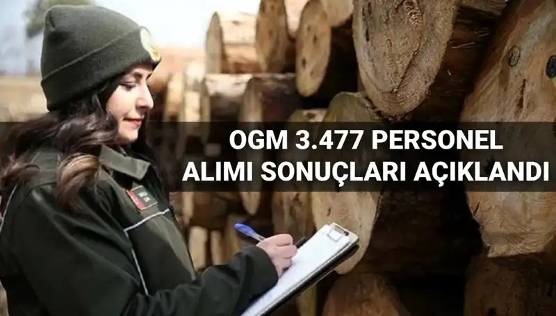 OGM 2025 Personel Alımı Sıralama Sonuçları Açıklandı: Şoför ve Temizlik Elemanları İçin Evrak Süreci Başlıyor