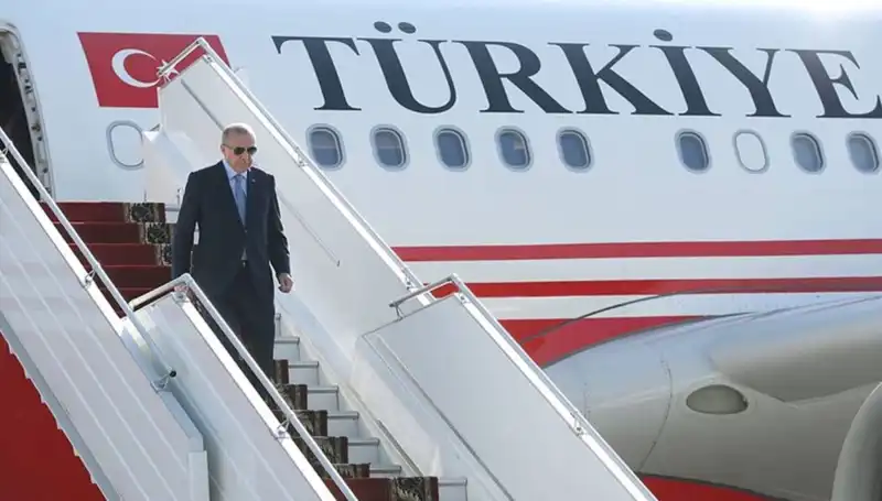 Cumhurbaşkanı Erdoğan, İtalya Gezisinin Ardından Türkiye'ye Döndü