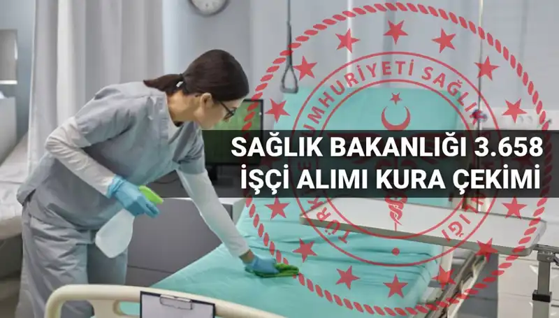 2025’te Sağlık Bakanlığı 3.658 İşçi Alımı Kura Tarihi Açıklandı!